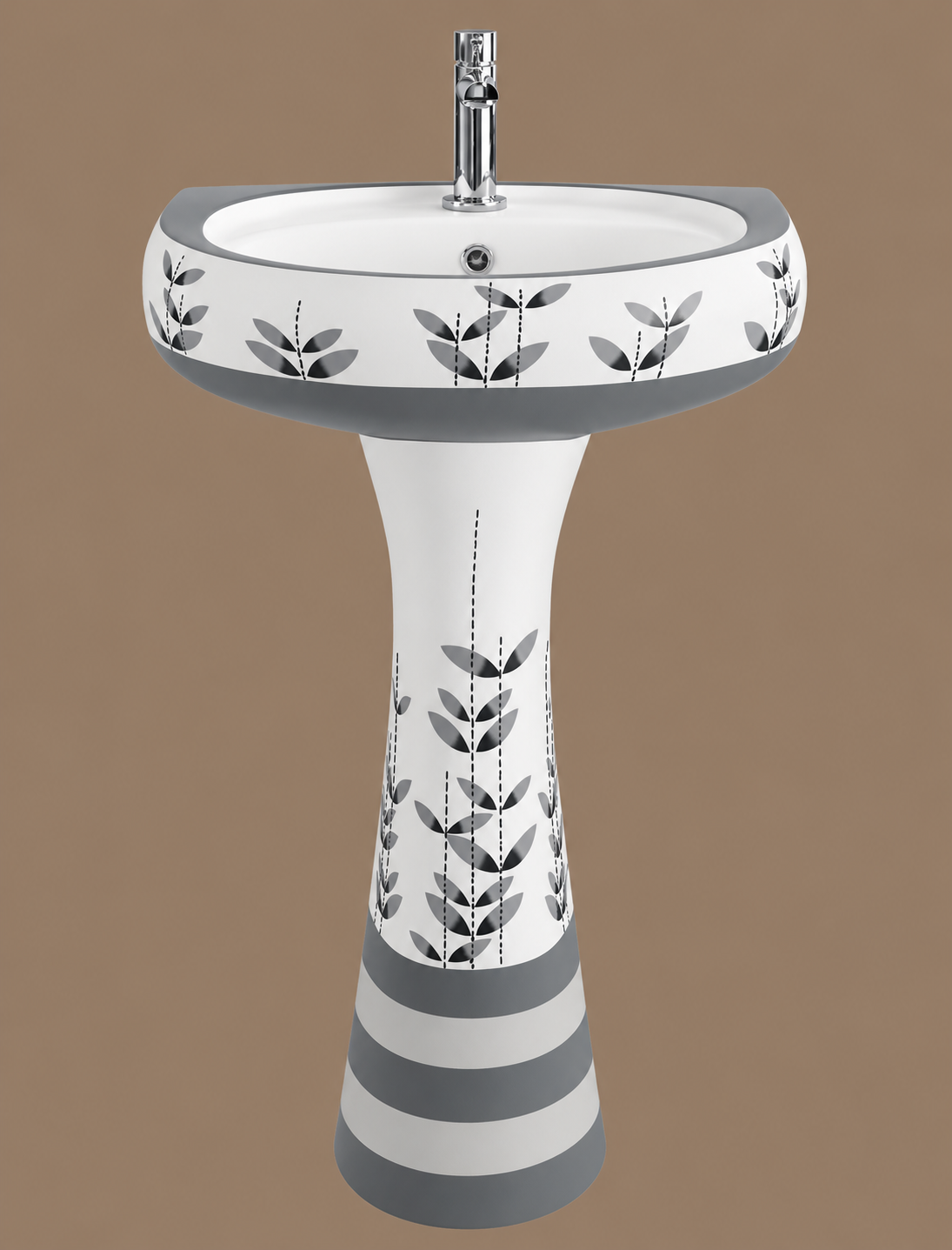 Sonet RP-1077, washbasin with pedestal